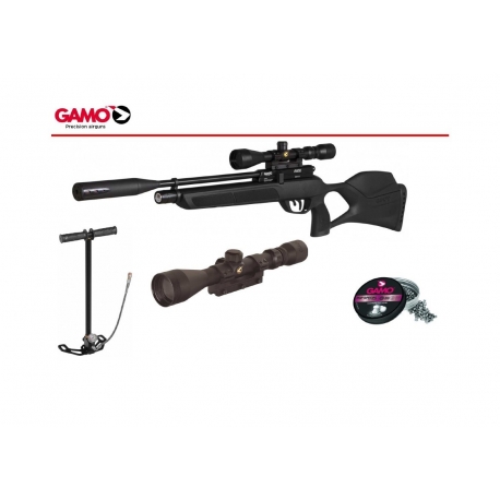 Comprar en linea Carabina Gamo Chacal Black Tactical PCP de marca GAMO •  Tienda de Carabinas PCP BSA