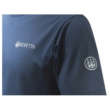 Camiseta Beretta  Team en azul marino TS472