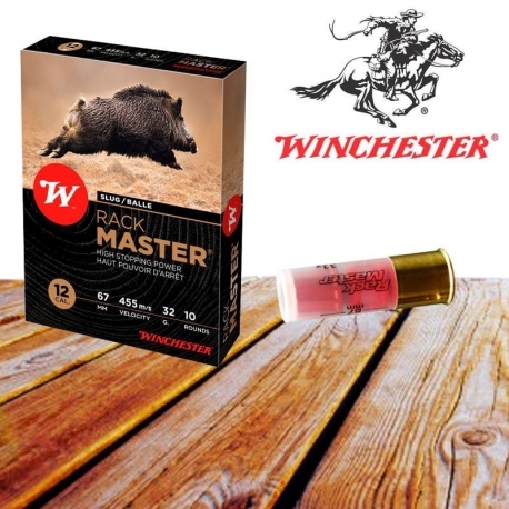 BALA WINCHESTER RACK MASTER C.12 cartucho 32g.