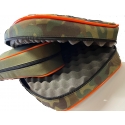 FUNDA RIFLE CON VISOR ACOLCHADA NYLONT