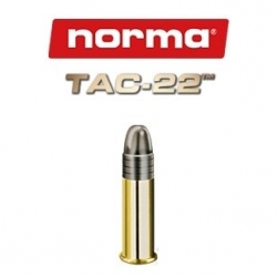 Munición NORMA .22LR TAC-22