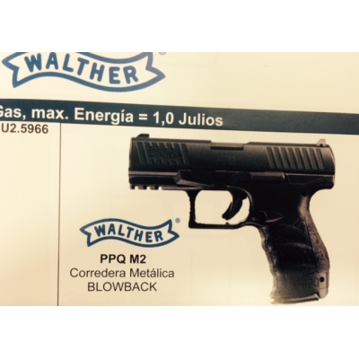 Pistola Walther PPQ M2 co2
