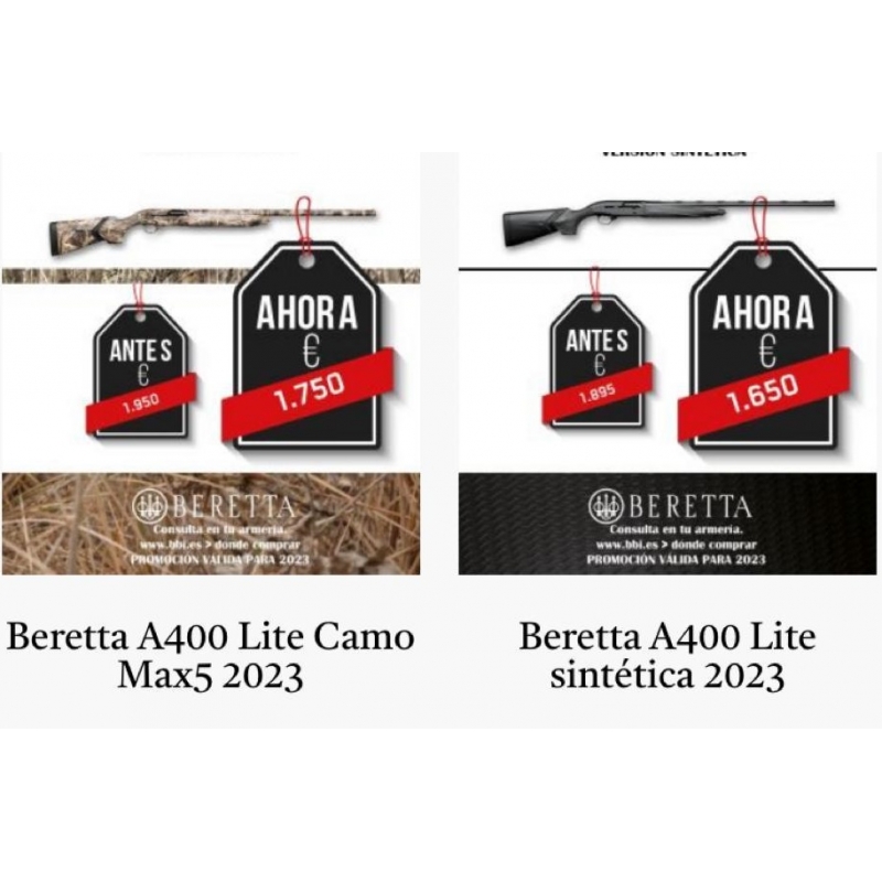 Escopeta semiautomática Beretta A400 Lite