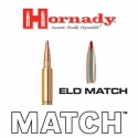 Balas Hornady Match 6.5 Creedmoor 140 grains ELD