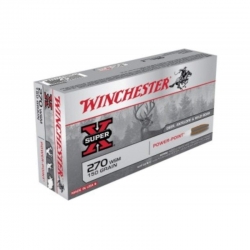 WINCHESTER 270 WSM SUPER X POWER POINT 150 GR