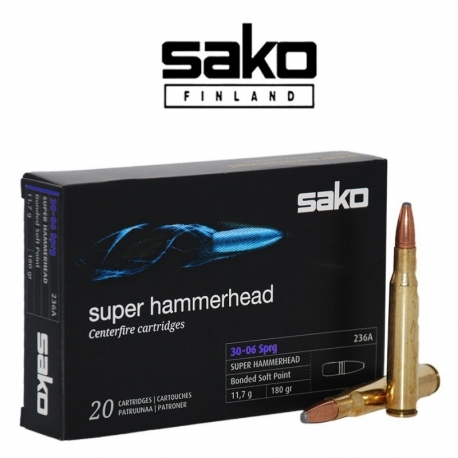 Bala Sako Super Hammerhead Cal 30.06 180gr